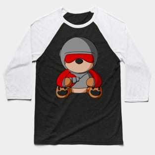 Sci Fi Astronaut Teddy Bear Baseball T-Shirt